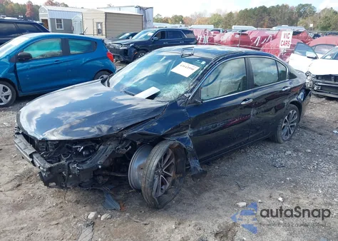 2015 Honda Accord Sport from USA, damaged, VIN 1HGCR2F50FA101478